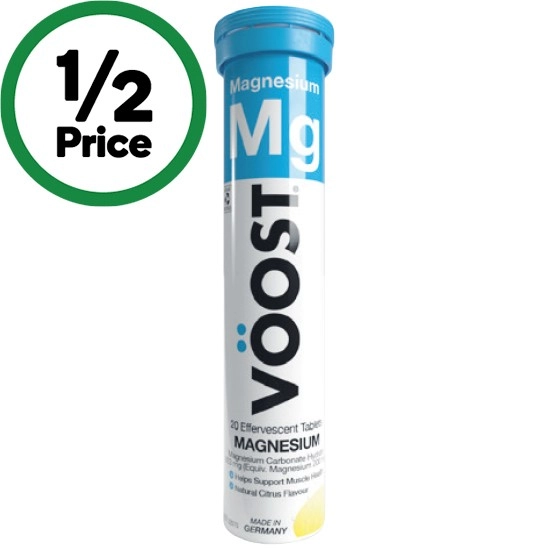 Voost Magnesium Effervescent Tablets Pk 20~