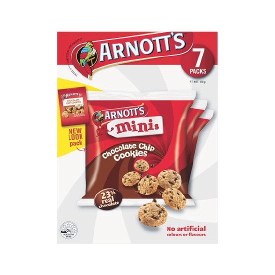 Arnott's Biscuits Multipack 175-200g Pk 7-8