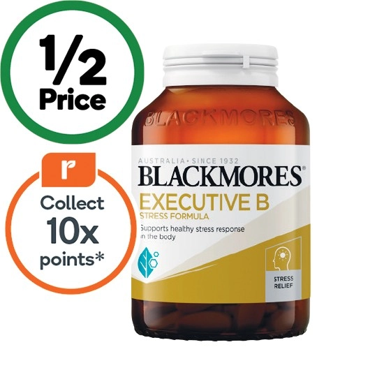 Blackmores Executive B Tablets Value Pk 125~