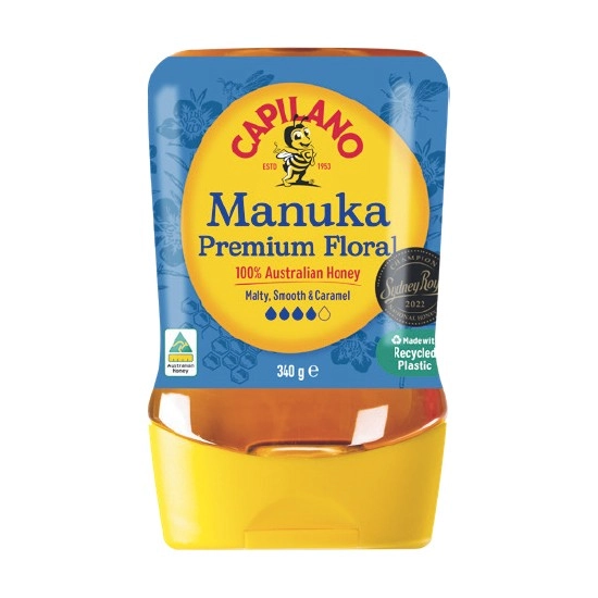 Capilano 100% Pure Australian Non-Active Manuka Honey 340g