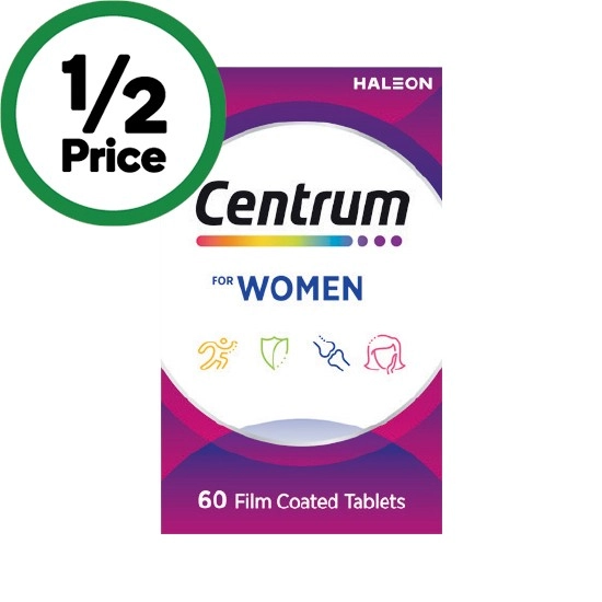 Centrum For Women Tablets Pk 60~