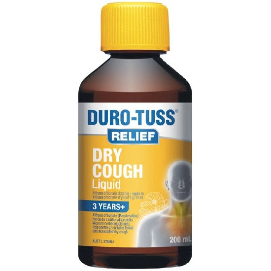 Duro-Tuss Relief Dry Cough 200ml~