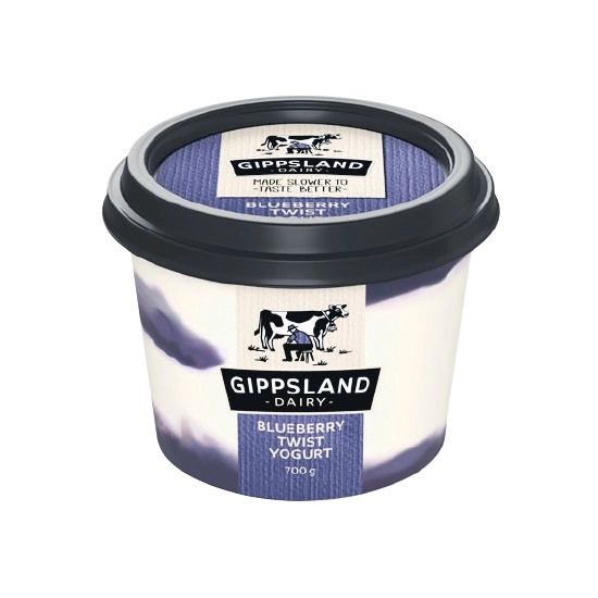 Gippsland Dairy Twist Yogurt 700g – From the Fridge