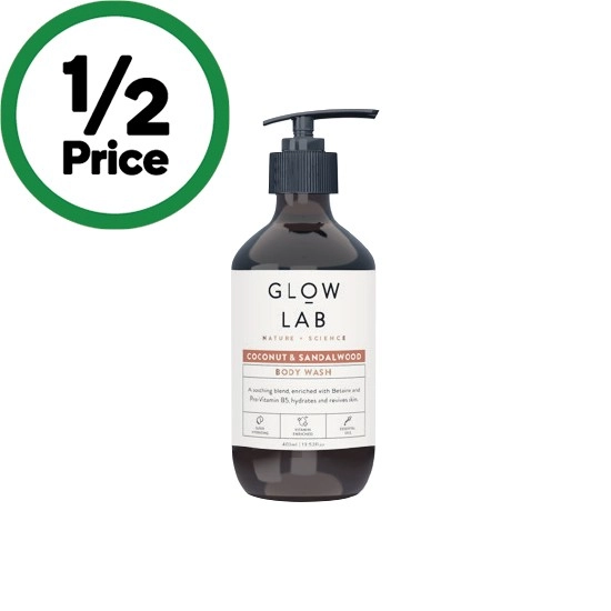 Glow Lab Body Wash 400ml