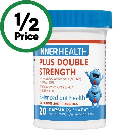 Inner Health Plus Double Strength Capsules Pk 20~