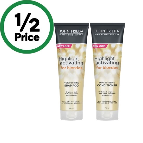 John Frieda Premium Shampoo or Conditioner 250ml