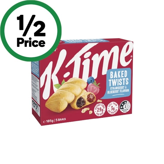 Kellogg's K-Time Twists 185g Pk 5