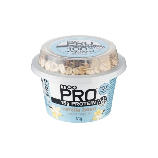 MooPRO High Protein Yoghurt and Muesli 170g – From the Fridge