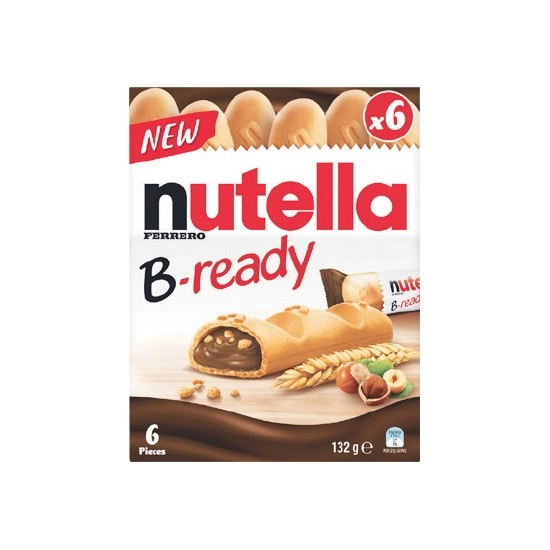 Nutella B-ready Multipack 132g Pk 6