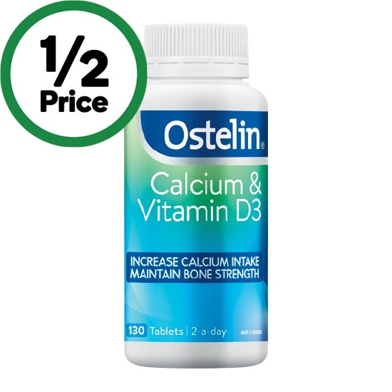 Ostelin Calcium & Vitamin D3 Tablets Pk 130~