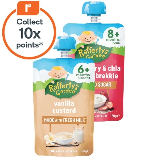 Rafferty's Garden Baby Food Pouch 120g