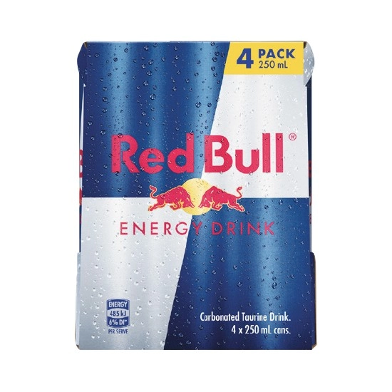 Red Bull Energy Drink 4 x 250ml