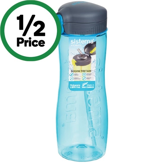 Sistema Bottle Quick Flip Assorted 800ml