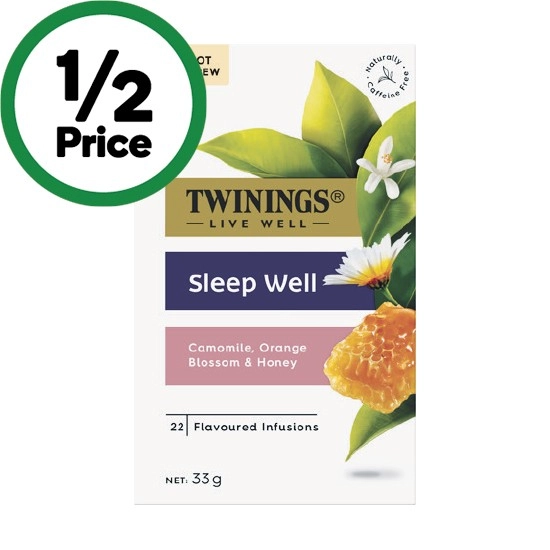 Twinings Live Well Tea Bags Pk 18-22