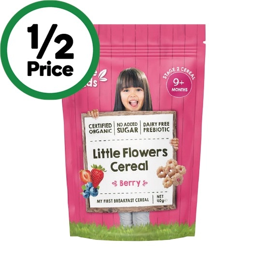 Whole Kids Organic Little Flowers Cereal 40g