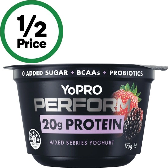 YoPRO Perform High Protein Yoghurt 175g – From the Fridge