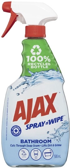 Ajax Spray N' Wipe Trigger Bathroom 500mL