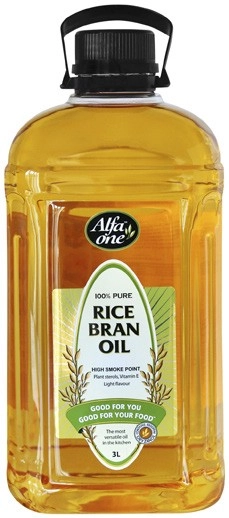 Alfa One Rice Bran Oil 3 Litre