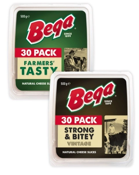 Bega Cheese Slices 500g