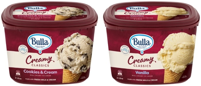 Bulla Creamy Classic 2 Litre