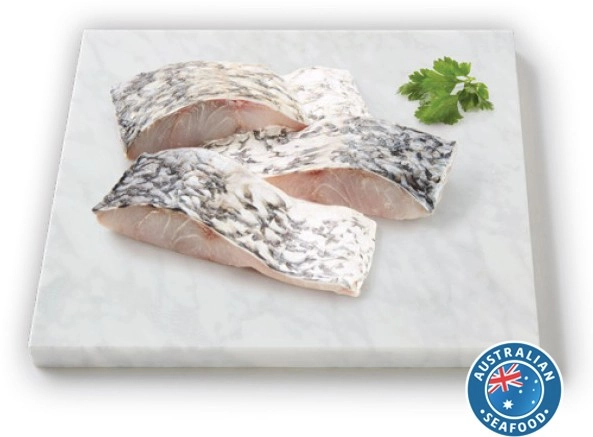 Coles Australian Fresh Barramundi Portions Skin On