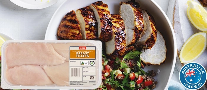 Coles RSPCA Approved Chicken Breast Fillets Large Pack