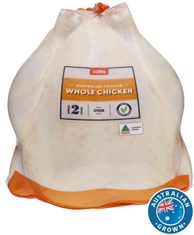 Coles RSPCA Approved Whole Chicken