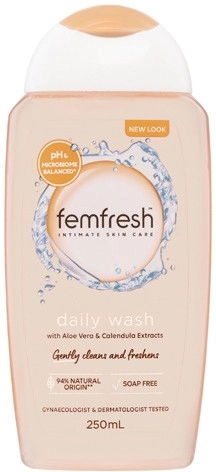 Femfresh Daily Intimate Wash Aloe & Calendula 250mL