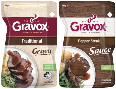 Gravox Liquid Gravy or Finishing Sauce 165g