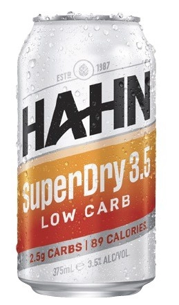 Hahn Super Dry 3.5 Block Cans 30x375mL