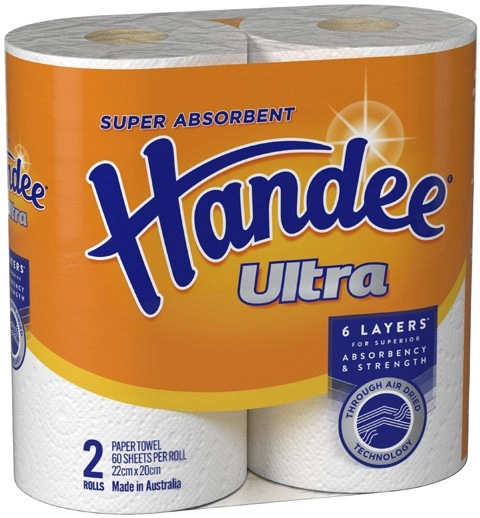 Handee Ultra Paper Towel 2 Pack