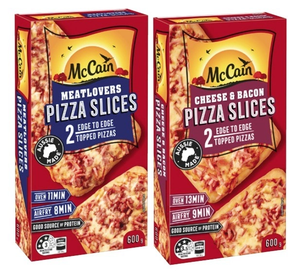 McCain Pizza Slices 2 Pack 600g