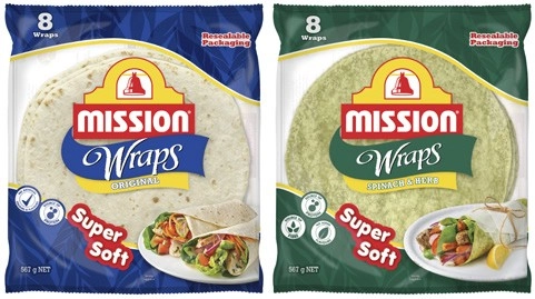 Mission Wraps 8 Pack 567g