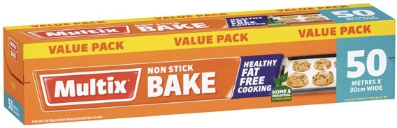 Multix Non-Stick Baking & Cooking Paper 50 Metres