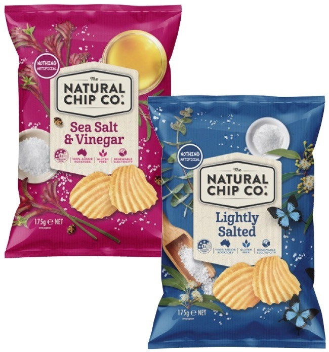 Natural Chip Co Potato Chips 175g