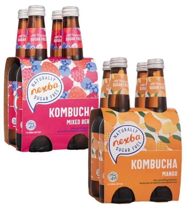 Nexba Kombucha 4x330mL