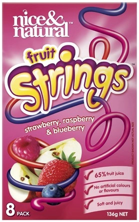 Nice & Natural Fruit Strings 136g