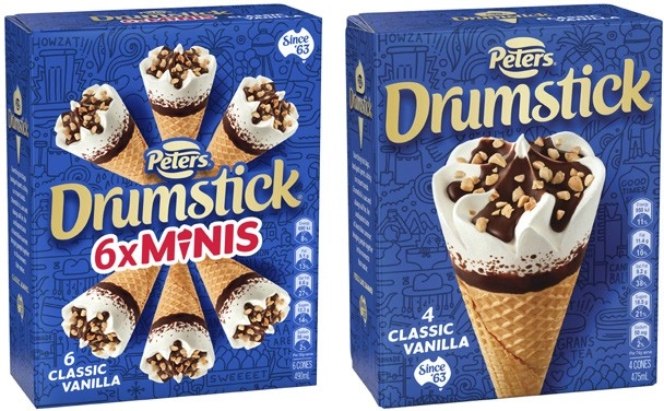 Peters Drumstick 4 Pack-6 Pack 475mL-490mL