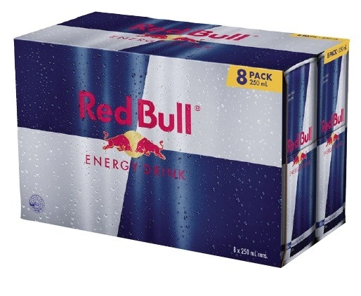 Red Bull Energy Drink 8x250mL