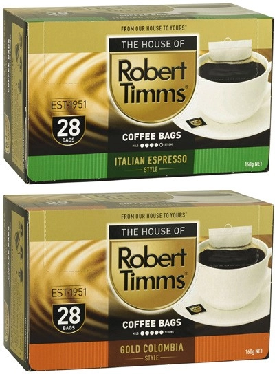 Robert Timms Coffee Bags 24 Pack-28 Pack