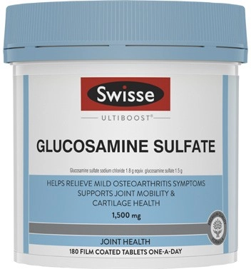 Swisse Ultiboost Glucosamine Sulfate 180 Pack^