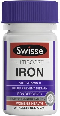 Swisse Ultiboost Iron 30 Pack^