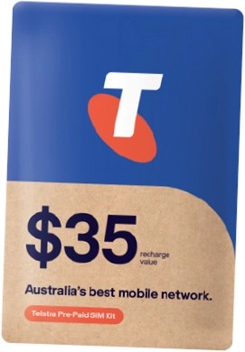 Telstra Pre-Paid $35 SIM Kit