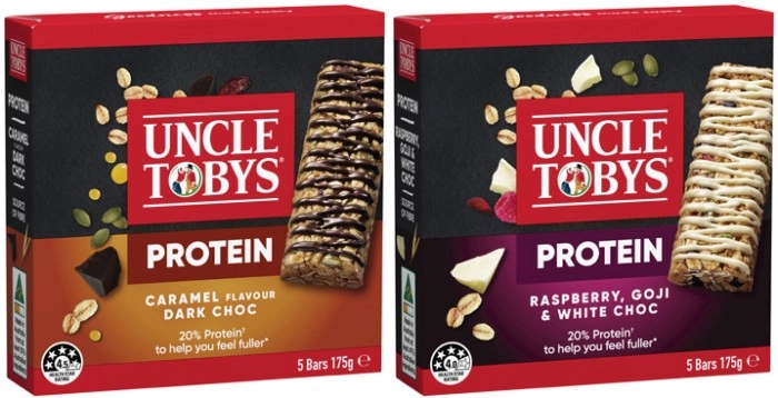 Uncle Tobys Protein Muesli Bars 175g