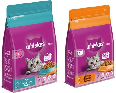 Whiskas Dry Cat Food 800g