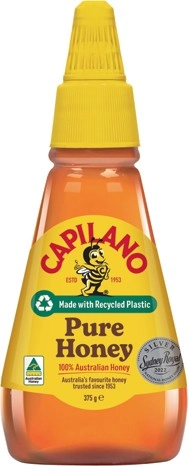 Capilano 100% Pure Australian Honey Squeeze 375g