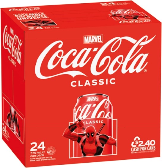 Coca-Cola 24x375mL Selected Varieties