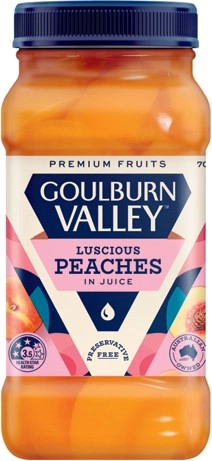 Goulburn Valley Fruit in Juice 700g Selected Varieties