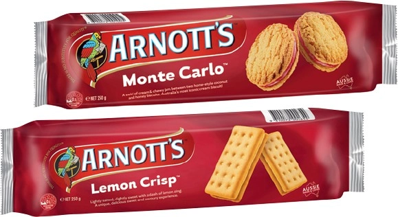 Arnott's Cream Biscuits 250g Selected Varieties