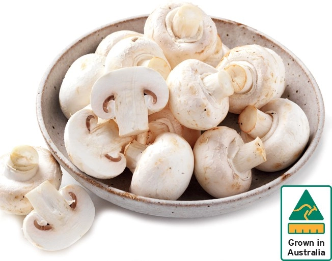 Australian Mushroom Cups 500g Punnet